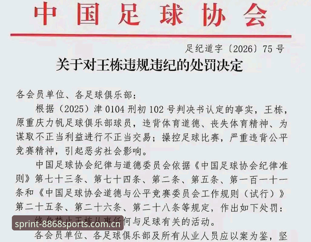 揭秘中国足协新一轮禁足名单：17人终身禁赛背后的行业震荡